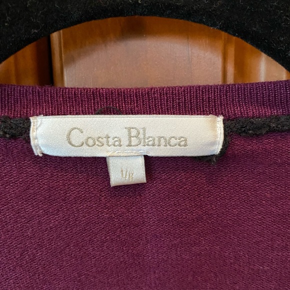 Costa Blanca cropped cardigan - Picture 2 of 2